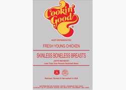 Cookin’ Good Bnls Skinless(Tender-Out) Broiler Breasts W/Rm<br/>(227055)