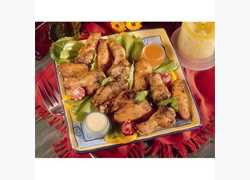 SHENANDOAH® KICK 'N WINGS®, Fully Cooked, Hot and Spicy, 1st and 2nd Sections, Medium, Frozen<br/>(230068)