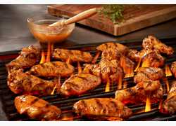 PERDUE® Original Rotisserie Flavored Chicken Wings, 1st and 2nd Sections, Jumbo, Fully Cooked, Frozen<br/>(230001)